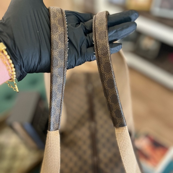 Authentic! Preloved! Celine Macadam Weekender Travel Tote - Picture 6 of 8